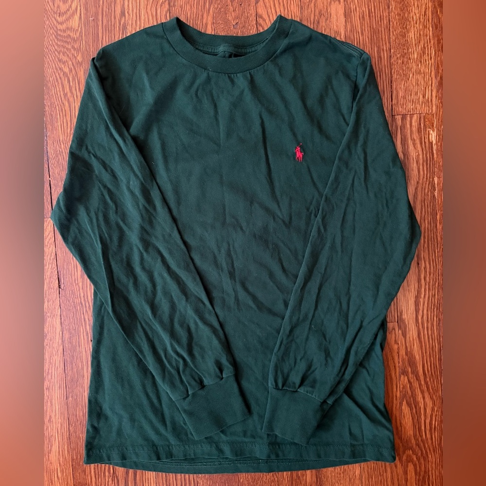Boys Polo Ralph Lauren Long-Sleeve Shirt